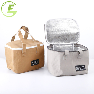 Lavable isolé et réfrigérés <span class=keywords><strong>kraft</strong></span> sac de papier pour salle à manger et pique-nique alimentaire - Product Image 1