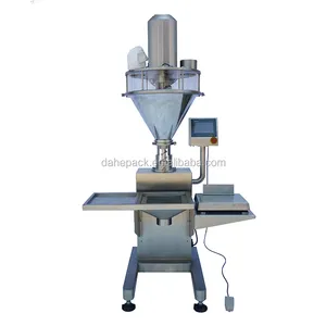 Enchedor de pó volumétrico seco manual, máquina de enchimento