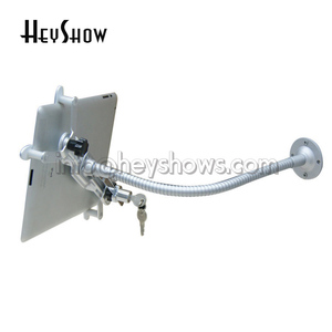 10 12.6 inch hiển thị Máy tính bảng đứng an toàn iPad khóa kẹp với linh hoạt Gripper ống gắn hệ thống báo động cho tường Máy tính để bàn gắn - Product Image 4