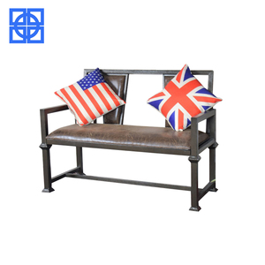 Industrial muebles de restaurante de estilo <span class=keywords><strong>Vintage</strong></span> restaurante barato Booth asientos sofá mesas y sillas para la venta - Product Image 3