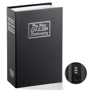 NingBo Zhenzhi Book Safe with Combination Lock Dictionary Diversion Metal Safe Lock Box Home or Office or School