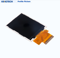 Module LCD TFT Kingtech 2,8 pouces 240x320 QVGA, circuit intégré de pilote ST7789V, luminosité 400 nits Cd/m2, 50 broches, 4 LED blanches, angle de vision libre