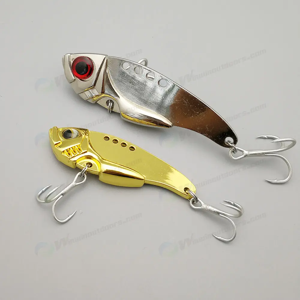 New arrived ready stock customized fishing metal lure  metal fish