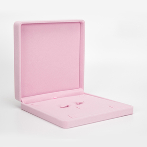 Customized Logo <strong>Cardboard</strong> Plus Flannel Jewelry Packaging Gift <strong>Box</strong> Jewelry <strong>Storage</strong> <strong>Box</strong> - Product Image 1