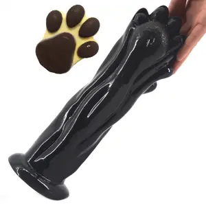 FAAK 10 Inch Bear Claw Shape Extreme Stimulate Anus For Women G-Spot Dildo Erotic Products Bdsm Sex Toys For Pussy and Anal