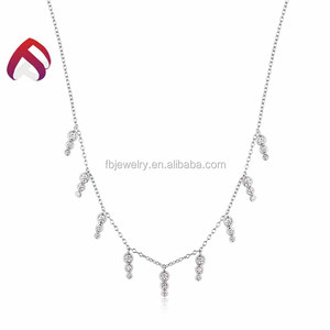 <span class=keywords><strong>Precio</strong></span> <span class=keywords><strong>de</strong></span> fábrica creado Ruby CZ collares, collar <span class=keywords><strong>de</strong></span> la plata <span class=keywords><strong>esterlina</strong></span> 925 para las mujeres - Product Image 4