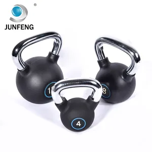 HOT Plastic Free Weights Cast Iron Kettlebell