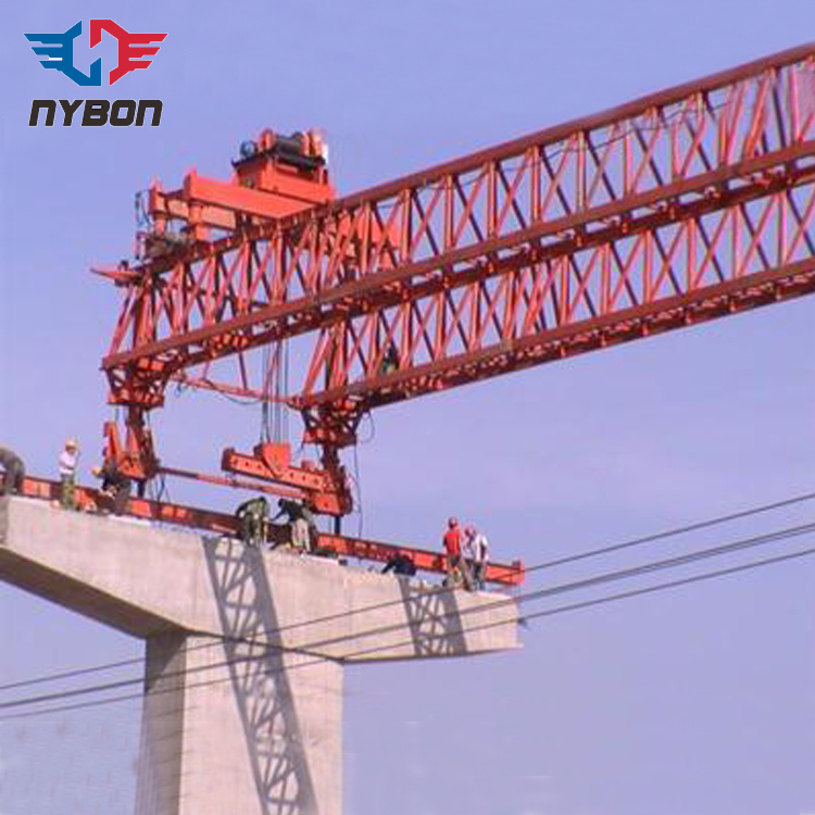 Мост балки запуска машины портальный кран 200 тонн