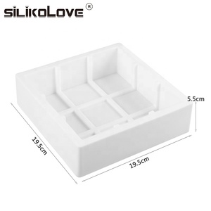 DIY Della Torta Del Silicone Della Muffa 3D Pan Irregolarità Geometria di Grandi Dimensioni Della Torta Del Silicone <span class=keywords><strong>Stampi</strong></span> Piazza <span class=keywords><strong>Per</strong></span> Le <span class=keywords><strong>Torte</strong></span> <span class=keywords><strong>Stampi</strong></span> decora gli attrezzi - Product Image 2