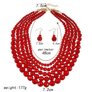 Bộ Trang Sức Hạt Châu Phi, Bộ Trang Sức Châu Phi, Bộ Trang Sức Trưng Bày - Product Image 3