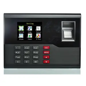 A-C121 biometric scanner attendance device and fingerprint reader Finger Print TFT time and attendance terminal