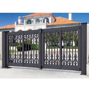 Porte coulissante en aluminium <span class=keywords><strong>de</strong></span> Style moderne, nouvelle allée et cour automatique, - Product Image 2