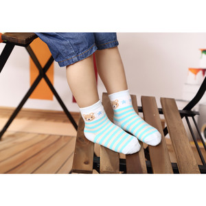 Haute Qualité 100 Pur Coton Plaine Noir Garçons <span class=keywords><strong>Chaussettes</strong></span> - Product Image 2