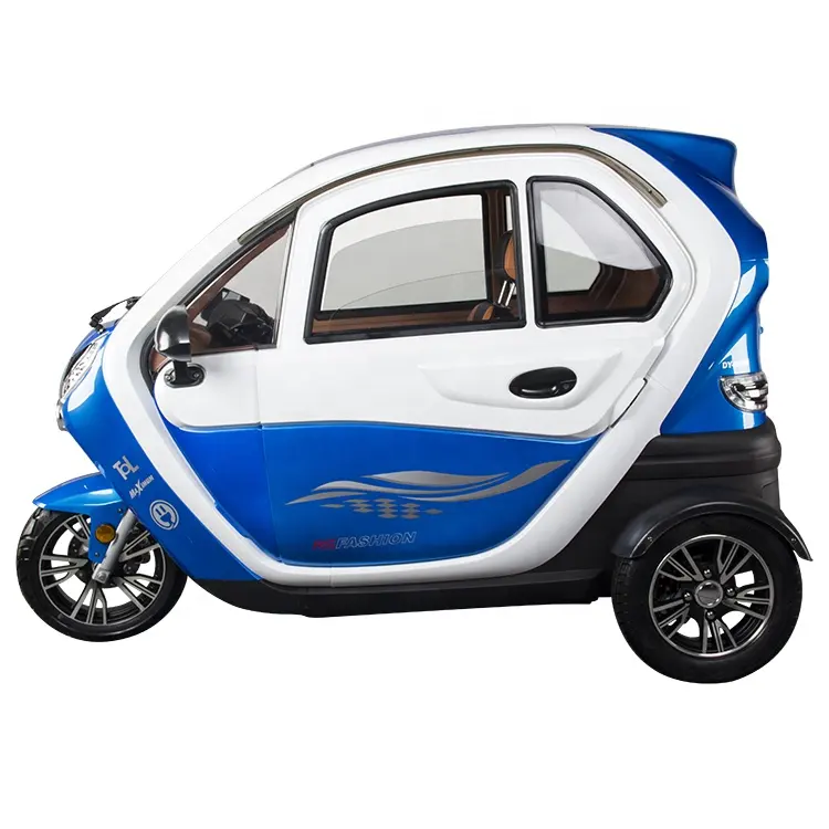 POLARIS EEC Fully Enclosed Import 1500W Scooters From China 3 Wheel Electric Cabin Tricycle for Elderly and handicapped People