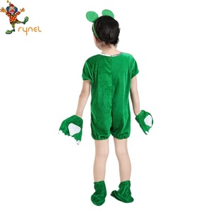 Vert Animal Bébé Enfants Grenouille Deluxe <span class=keywords><strong>Costume</strong></span> Pour Le Sexe - Product Image 5