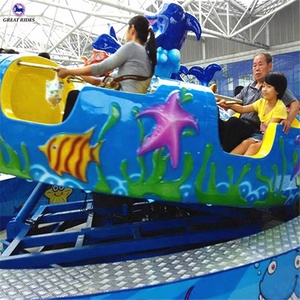 Océano tema familia Parque de Atracciones juegos 22 asientos eléctricos de disco giratoria para la venta - Product Image 5