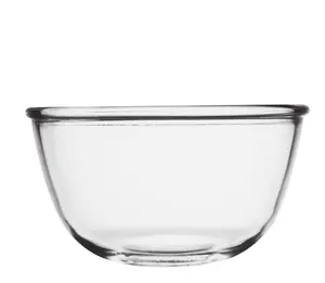 Wholesale Clear Round Glass Bowl Large Glass Fruit Salad Bowl