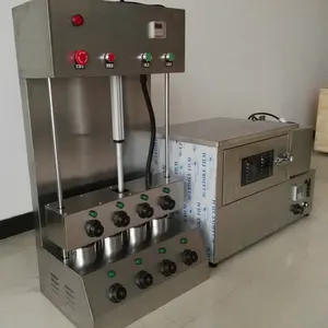 Máquina de fazer cone de pizza comercial de aço inoxidável, forno elétrico de pizza e máquina de cone pizza preço