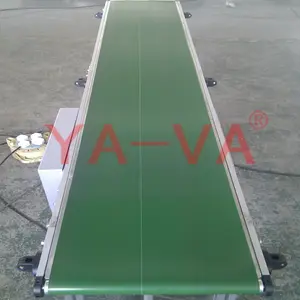 Stainless steel frame PVC belt conveyor For vegetable industry