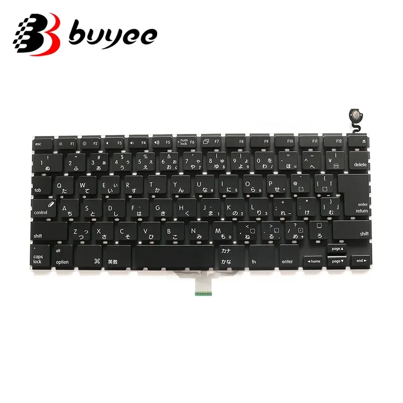 LAPTOP JP Keyboard untuk MacBook A1181 Jepang Keyboard Warna Hitam