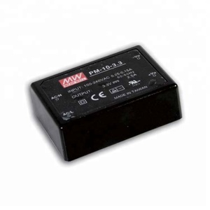 Meanwell SMPS PM-10-<span class=keywords><strong>3</strong></span>.<span class=keywords><strong>3</strong></span> <span class=keywords><strong>3</strong></span>.<span class=keywords><strong>3</strong></span> V 2.5A 10 W marco abierto unidad de potencia - Product Image 1