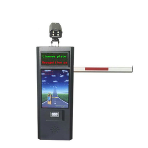 Sistema de puerta de barrera de pago automático aprobado por la CE RFID IC/ID Ticket de código de barras Control de acceso de vehículos para cámara de red de estacionamiento de automóviles - Product Image 2