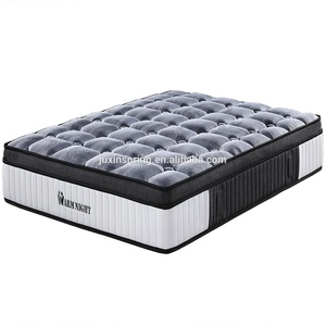 Hotel fireproof smart rolled up Memory Foam Spring Mattress