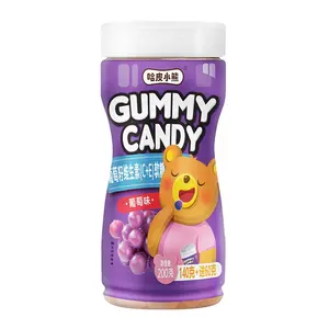 Best Dulces 치노 젤라틴 Grape 씨 비타민 E 아름다움 Products Gummies Candy Jelly 방울