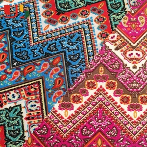 Thiết kế mới hàng dệt may in FDY 20 s chải kỹ 100% cotton hữu cơ jersey đơn <span class=keywords><strong>fabrict</strong></span>-áo sơ mi căng vải - Product Image 6