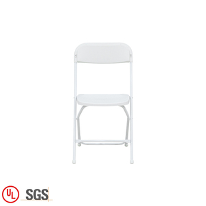 Sedia Pieghevole Economica in <span class=keywords><strong>Plastica</strong></span> Bianca per Esterni, Feste e Giardino - Product Image 2