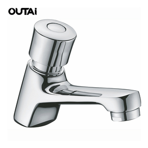 De alta calidad de la cubierta de montaje de latón retardo de tiempo empujar tipos <span class=keywords><strong>lavabo</strong></span> en el cuarto de baño de ahorro de agua del <span class=keywords><strong>grifo</strong></span> - Product Image 1