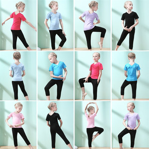 Pantalones de LICRA de algodón de alta calidad, trajes de baile de <span class=keywords><strong>Ballet</strong></span> <span class=keywords><strong>para</strong></span> niñas y niños, venta al por mayor - Product Image 4