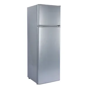 268L DC 24V Portas Duplas Bottom Freezer Geladeira Solar