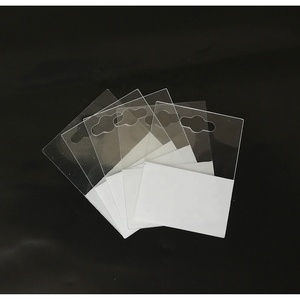 Tùy Chỉnh Rõ Ràng Nhựa PVC Tự Dính Treo Tab Bán Buôn Nhựa Euro Lỗ Móc - Product Image 2