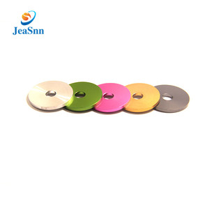 अनुकूलित उच्च परिशुद्धता सीएनसी मोड़ मशीनिंग रंग परिष्करण anodized एल्यूमीनियम वाशर