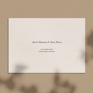 <span class=keywords><strong>Faire</strong></span>-<span class=keywords><strong>part</strong></span> d'invitation élégante avec lettres en carton, carton de <span class=keywords><strong>fête</strong></span> - Product Image 3