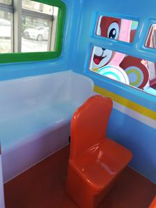 ที่มีคุณภาพสูงเหรียญดำเนินการอาเขตกีฬาในร่มรถบัสเรื่องเด็กแกว่งเครื่องเกมรถเพื่อขาย - Product Image 6