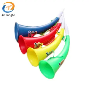 Loud horn for sports game plastic Cheerleading toy horn football fan cute vuvuzela