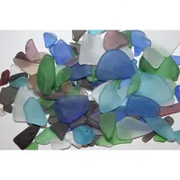 Vidrio de mar de colores rocas decorativas paisajismo