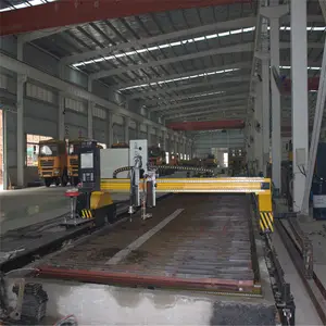 portable vertical steel structure cutting angle machine