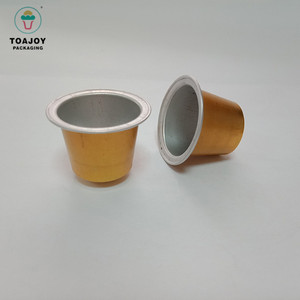 Personalizar <span class=keywords><strong>nespresso</strong></span> de papel de aluminio vacía Cápsula de café con etiqueta - Product Image 1