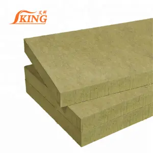 Thermal insulation fireproof mineral wool density kg m3 rock wool for construction