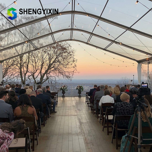 Outdoor Customized Curve <strong>Marquee</strong> Party <strong>Tents</strong> 15x20m <strong>20x40m</strong> with Waterproof Pvc Fabric Covering - Product Image 2
