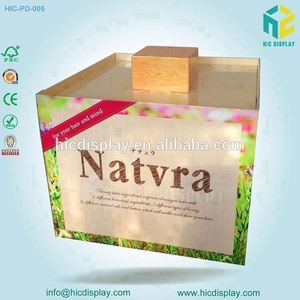 Shampoo förderung karton palette display steht auf verkauf - Product Image 2