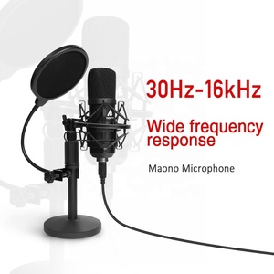 MAONO 120db usb <span class=keywords><strong>studio</strong></span> microphone d'enregistrement avec <span class=keywords><strong>pied</strong></span> <span class=keywords><strong>de</strong></span> <span class=keywords><strong>micro</strong></span> - Product Image 4