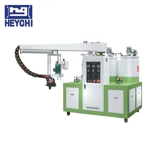 Pneumatic Low Pressure PU Foaming Pouring Sole Injection Moulding Machine For Shoe Sole