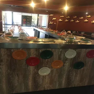 sushi conveyor for cafeteria,hot pot conveyor machine