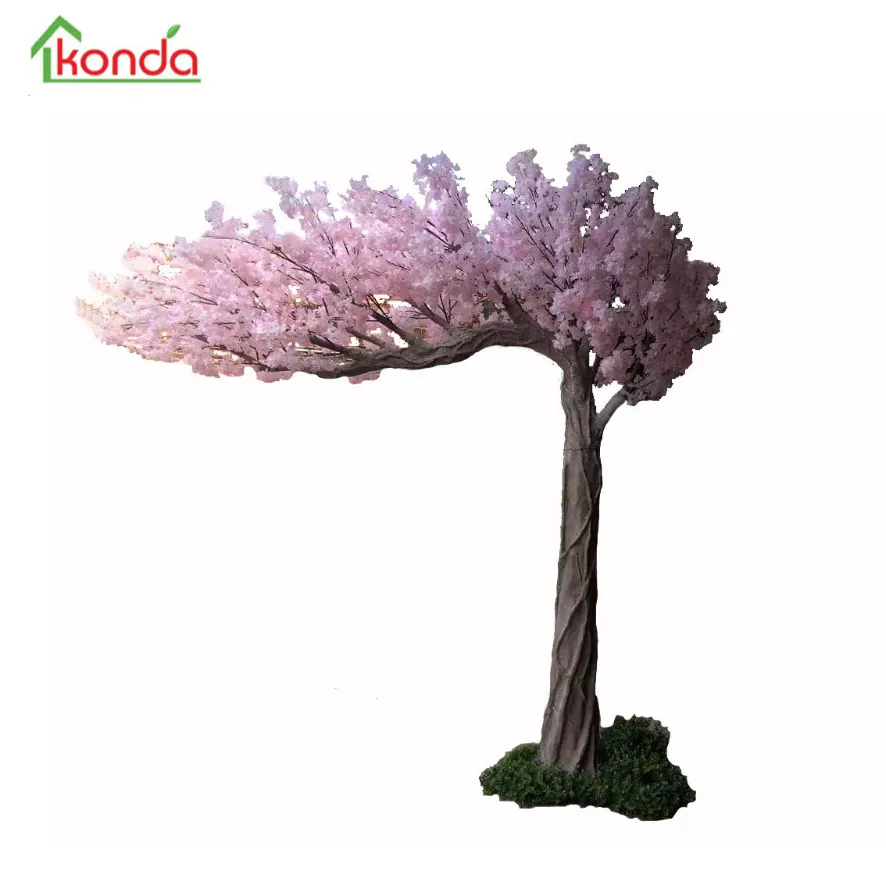 특별 가격 인공 벚꽃 나무 웨딩 homw 장식 실내 외부 인공 큰 나무