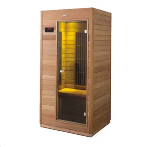 Salle de sauna portable, cabine de sauna à infrarouge, compagnon de santé