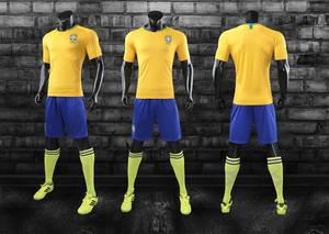 Uniform of soccer of the match suit short sleeve for adult printout of the competition uniform soccer football clothes - Product Image 4